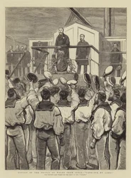 Rückkehr des Prinzen von Wales aus Indien, Lebt wohl, meine Jungs!